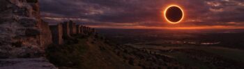 Eclipse Total 2026 en Castillo de Gormaz