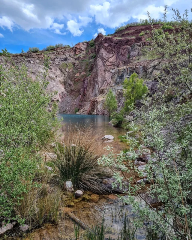 ¡Espectacular juego de colores en Mina Petra!

Es una antigua mina de hierro a cielo abierto que se empezó a explotar con fines comerciales en el año 1902, con 70 trabajadores. Las malas condiciones laborales y el descarrilamiento del tren en julio de 1904 propiciaron el cierre de la explotación.

ℹ Existe una Vía Verde desde el pueblo de Ólvega donde puedes disfrutar de un fantástico paseo que comienza en la cercana Emita de la Virgen de Olmacedo. Esta Vía era antiguamente el trayecto de la vía de ferrocarril utilizada para el transporte de este mineral.
www.soriaestademoda.org